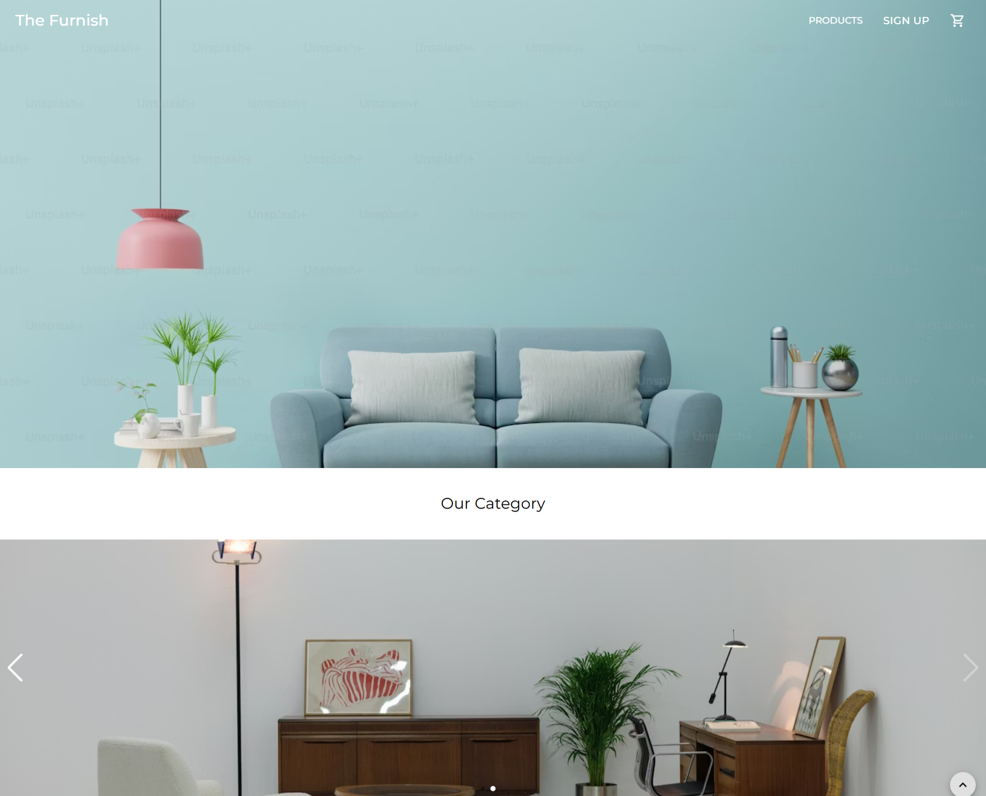 The Furnish E-commerce Website